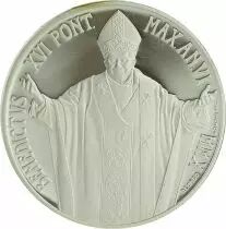 Vatican 96e Journ&eacute;e des Migrants et des R&eacute;fugi&eacute;s - Benoit XVI - 5 Euros Argent Vatican 2010