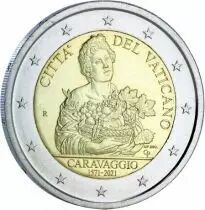 Vatican City State 2 Euros Comm&eacute;mo. 2021 - 450 years of Caravaggio