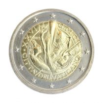 Vatican City State 2 Euros Commemorative 2011 WYD
