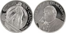 Vatican City State 5 euros - Jean-Paul II - Europe: Project of Peace and Fraternity-  Silver - with certificat and without