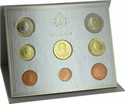 Vatican City State Proof set of 2006 - Benoit XVI - 8 coins in Euros
