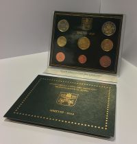 Vatican City State Proof set of 2018 -  8 coins - Arms