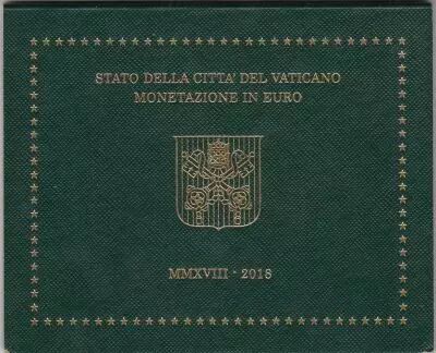 Vatican City State Proof set of 2018 -  8 coins - Coat of arms Fran�ois