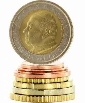 Vatican City State S�rie Euros 8 monnaies en euros 2003 - Jean-Paul II