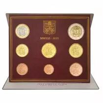 Vatican Coffret - 2021 - Armoiries de la Cit&eacute; Papale