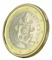Vatican S&eacute;rie Euros VATICAN 2022 - Armoiries du pape Fran&ccedil;ois