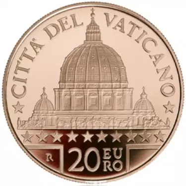 Vatikanstadt  20 Euros copper -  Saint Pierre Basilica - 2022