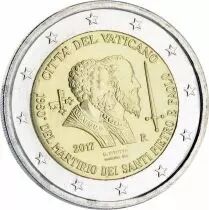 Vatikanstadt 2 Euros Comm&eacute;mo. 2017 BU - Saints Peter and Paul