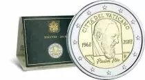Vatikanstadt 2 Euros Commemo. 2018 BU (FDC) - 50 years since the death of Padre Pio