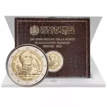 Vatikanstadt 2 Euros Commemo. BU 2023 - 150 years since the death of Alessandro Manzoni
