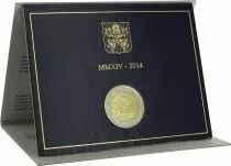 Vatikanstadt ChatGPT a dit :2 Euro Commemorative ? Vatican 2014 ? Fall of the Berlin Wall