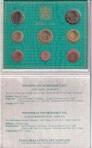 Vatikanstadt Euro set 8 coins 1c to 2 euros 2013 ? Benedict XVI