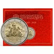 Vatikanstadt Saint Thomas Aquinas - 2 Euros Comm&eacute;mo. BU 2024