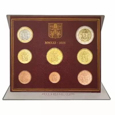 Vatikanstadt Set - 2021 - Coat of arms of the Papal City