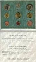 Vatikanstadt Set of 8 coins 2010 - Benoit XVI