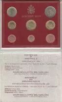 Vatikanstadt Set of 8 coins from a proof set - 2004 - Pope John Paul II