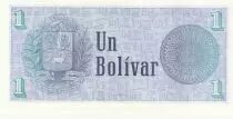 Venezuela 1 Bolivar, Simon Bolivar - Armoiries - 1989 - Série A