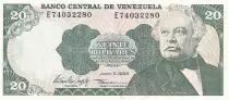 Venezuela 10 Bolivares,  Simon Bolivar - Antonio Jose de Sucre - 1995 - Letter E