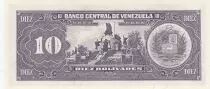 Venezuela 10 Bolivares,  Simon Bolivar - Antonio Jose de Sucre - 1995