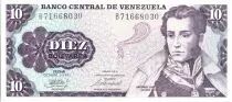 Venezuela 10 Bolivares Maréchal Sucre - Chevaux - Ayacucho - 1981