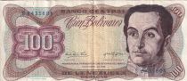 Venezuela 100 Bolivares -  Simon Bolivar - Capitole - 1976 - P.66a