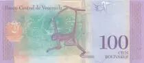 Venezuela 100 Bolivares Ezequiel Zamora - Singe - 2018