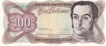 Venezuela 100 Bolivares Simon Bolivar - 08-12-1992 - Serial H
