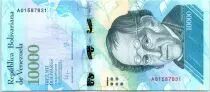 Venezuela 10000 Bolivares Simon Rodriguez - Oso - 2016