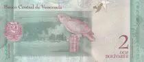 Venezuela 2 Bolivares - Josefa Camejo - Loriquet Morrocoy Park - 2018 - Serial G - P.NEW