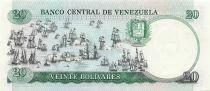 Venezuela 20 Bolivares - G&eacute;n&eacute;ral Urnadeta - 1987 - P.71