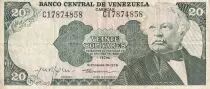 Venezuela 20 Bolivares - José Antonio Paez - 1979 - Serial C - P.53c