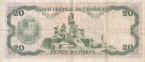 Venezuela 20 Bolivares - José Antonio Paez - 1979 - Série C - P.53c