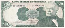 Venezuela 20 Bolivares - José Antonio Paez - 1981 - Serial G - P.63b