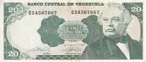 Venezuela 20 Bolivares - José Antonio Paez - 1981 - Série G - P.63b