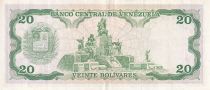 Venezuela 20 Bolivares - José Antonio Paez - 1981 - Série G - P.63b