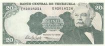 Venezuela 20 Bolivares - José Antonio Paez - 1998 - Serial E