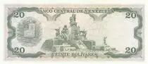 Venezuela 20 Bolivares - Simon Bolivar - Antonio Jose de Sucre - 1995 - Série A
