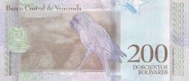 Venezuela 200 Bolivares - Francisco de Miranda - Parrot - 2018 - P.NEW