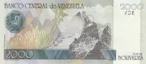 Venezuela 2000 Bolivars - Andrés Bello - 1998 - Series B