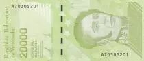 Venezuela 20000 Bolivares, Simon Bolivar - 22-01-2019 - Lettre A