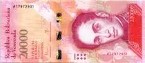 Venezuela 20000 Bolivares Simon Rodriguez - Birds - 2016