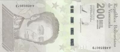 Venezuela 200000 Bolivares Simon Bolivar - 2020 - Neuf
