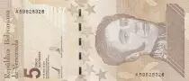 Venezuela 5 Bolivares - Simon Bolivar - 2021 - P.NEW