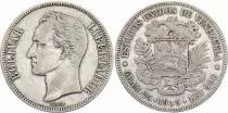 Venezuela 5 Bolivars, Simon Bolivar - 1935