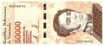 Venezuela 50 000 Bolivares Simon Bolivar - 2020 - UNC