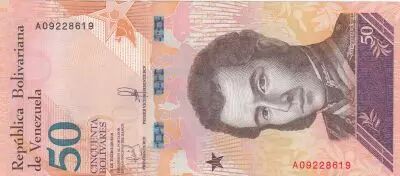 Venezuela 50 Bolivares Antonio Jose de Sucre - Leopard - 2018