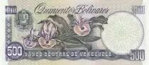 Venezuela 500 Bolivares - Simon Bolivar - Flowers - 05-02-1998 - Serial R