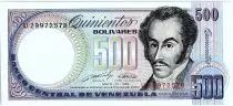 Venezuela 500 Bolivares Simon Bolivar - Orchids - 31/05/1990