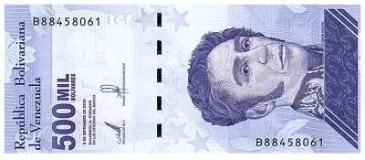 Venezuela 500000 Bolivares - Simon Bolivar - 2020 - P.NEW