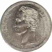 Venezuela Y.37.a 1 Bolivar, Simon Bolivar - 1965